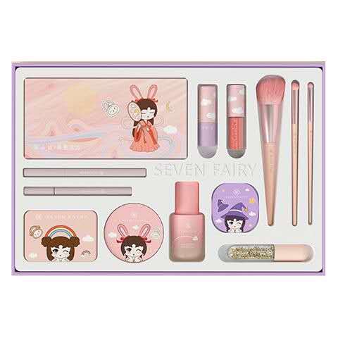 Kids Magical Makeup Palette and Brush Set